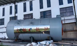 貴州六盤水人民小酒12噸燃氣蒸（zhēng）汽鍋爐